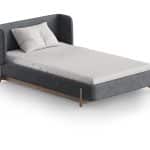 Кровать Basic спальное место 120*200 см (серый