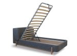Кровать Basic спальное место 120*200 см (серый, рогожка) — изображение 3