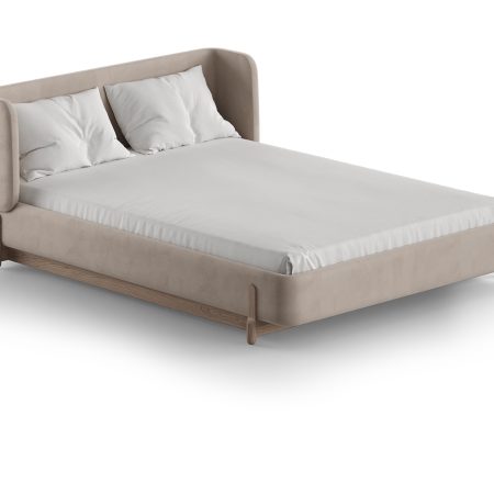 Кровать Basic спальное место 140*200 см (бежевый