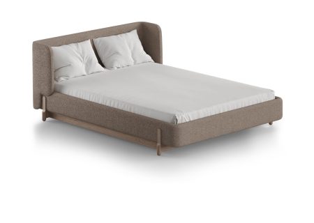 Кровать Basic спальное место 140*200 см (бежевый