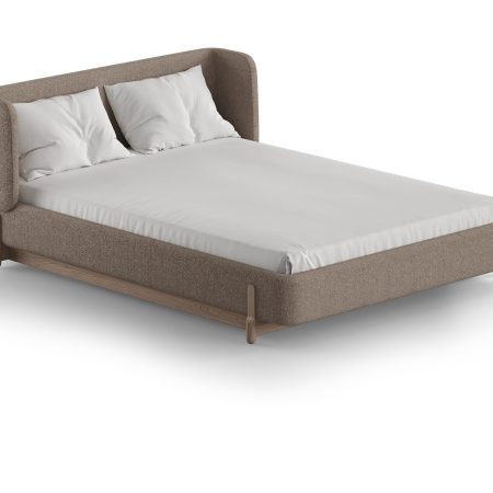 Кровать Basic спальное место 140*200 см (бежевый