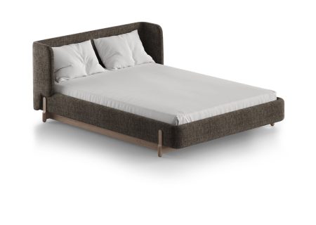 Кровать Basic спальное место 140*200 см (коричневый