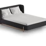 Кровать Basic спальное место 140*200 см (серый