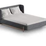 Кровать Basic спальное место 140*200 см (серый