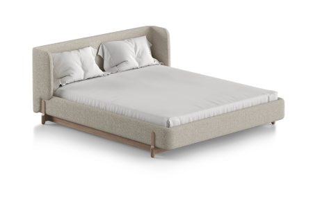 Кровать Basic спальное место 160*200 см (молочный