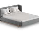 Кровать Basic спальное место 160*200 см (серый