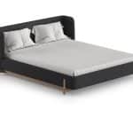 Кровать Basic спальное место 160*200 см (серый