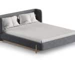 Кровать Basic спальное место 160*200 см (серый