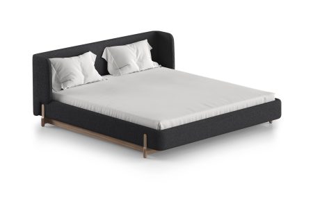 Кровать Basic спальное место 180*200 см (серый