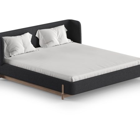 Кровать Basic спальное место 180*200 см (серый