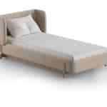 Кровать Basic спальное место 90*200 см (бежевый