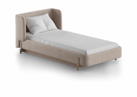 Кровать Basic спальное место 90*200 см (бежевый