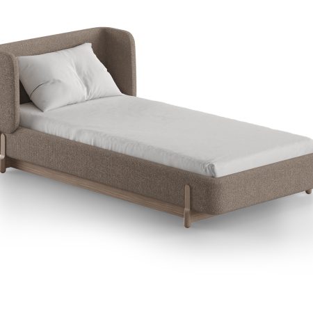 Кровать Basic спальное место 90*200 см (бежевый