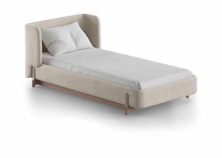 Кровать Basic спальное место 90*200 см (молочный