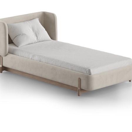 Кровать Basic спальное место 90*200 см (молочный