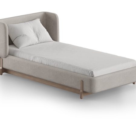 Кровать Basic спальное место 90*200 см (молочный