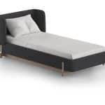 Кровать Basic спальное место 90*200 см (серый