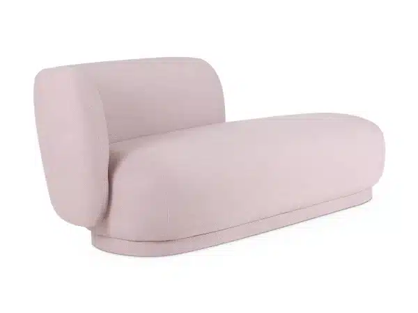 Кушетка Lucca левая розовый — изображение 2