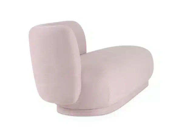 Кушетка Lucca левая розовый — изображение 3