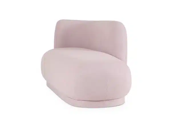 Кушетка Lucca левая розовый — изображение 5