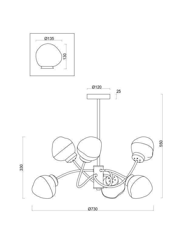 ljustra-freya-fr8017pl-06mg-2 Люстра Freya FR8017PL-06MG — изображение 3
