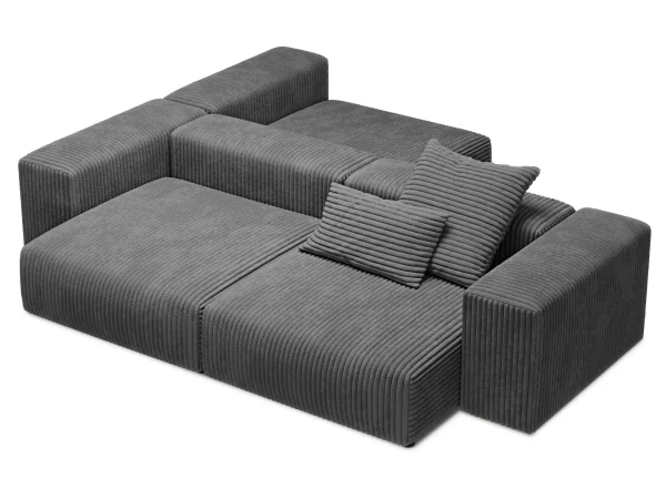 Модульный диван Sorrento темно-серый — изображение 3