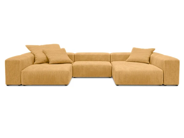 Модульный диван Sorrento оранжевый — изображение 3