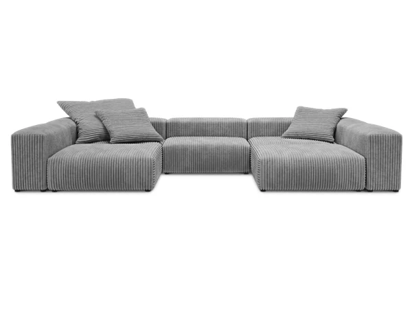Модульный диван Sorrento серый — изображение 3