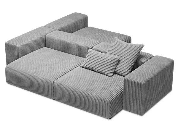 Модульный диван Sorrento серый — изображение 3