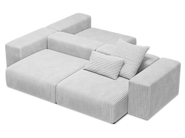 Модульный диван Sorrento светло-серый — изображение 3