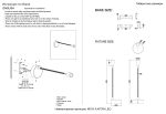 Бра Crystal Lux MOVI A AP3W LED BS — изображение 2
