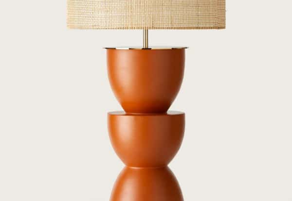 Настольная лампа Metric золотой металл, белый абажур 801011/41 — изображение 3