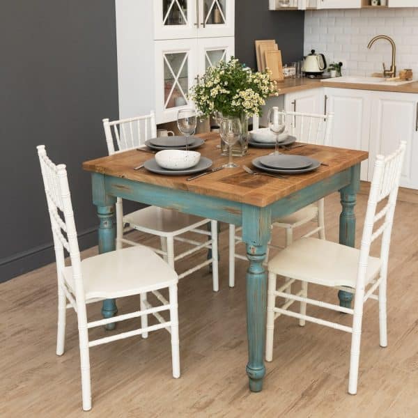 Обеденный стол из массива, САНАТ Лазурь — изображение 3