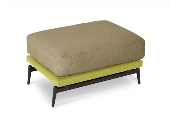 Пуф Ispani коричневый, зеленый — изображение 2