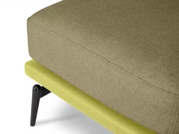 Пуф Ispani коричневый, зеленый — изображение 4