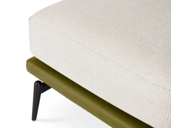 Пуф Ispani белый, зеленый — изображение 4