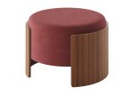 Пуф Lagom D 62 см (бордовый FiberGuard