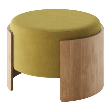 Пуф Lagom D 62 см (янтарный FiberGuard