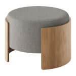 Пуф Lagom D 62 см (капучино твид