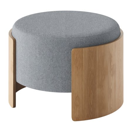 Пуф Lagom D 62 см (серый твид