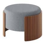 Пуф Lagom D 62 см (серый твид