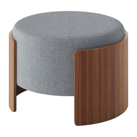 Пуф Lagom D 62 см (серый твид