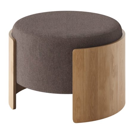 Пуф Lagom D 62 см (шоколад твид