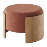 Пуф Lagom D 62 см (сиена FiberGuard