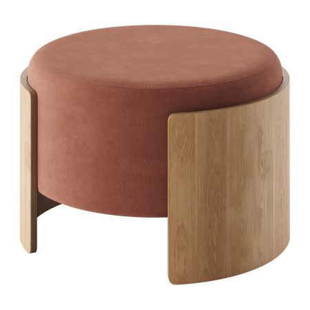 Пуф Lagom D 62 см (сиена FiberGuard