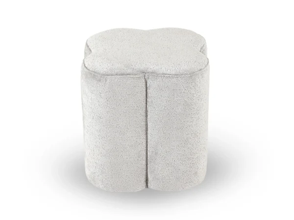 Пуф Quatrefoil серый — изображение 3