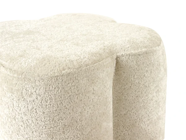 Пуф Quatrefoil белый — изображение 5