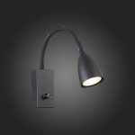 SL1014.401.01 Светильник настенный ST-Luce Черный/Черный GU10 1*3W Настенные светильники — изображение 2