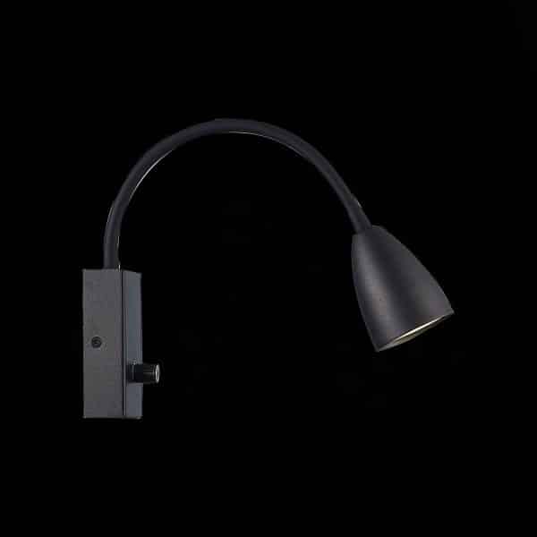 SL1014.401.01 Светильник настенный ST-Luce Черный/Черный GU10 1*3W Настенные светильники — изображение 4