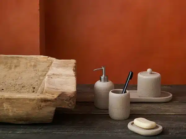 Стакан для зубных щеток Loup бежевый — изображение 4